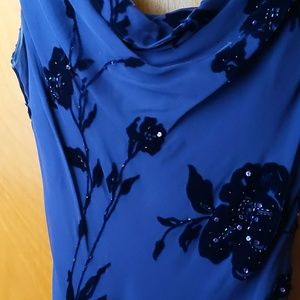 Alex Evenings Violet Beaded Gown